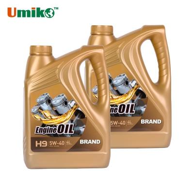 Customizable 10w40 Full Synthetic Oil Car Lubricating Oil High Compatibility
