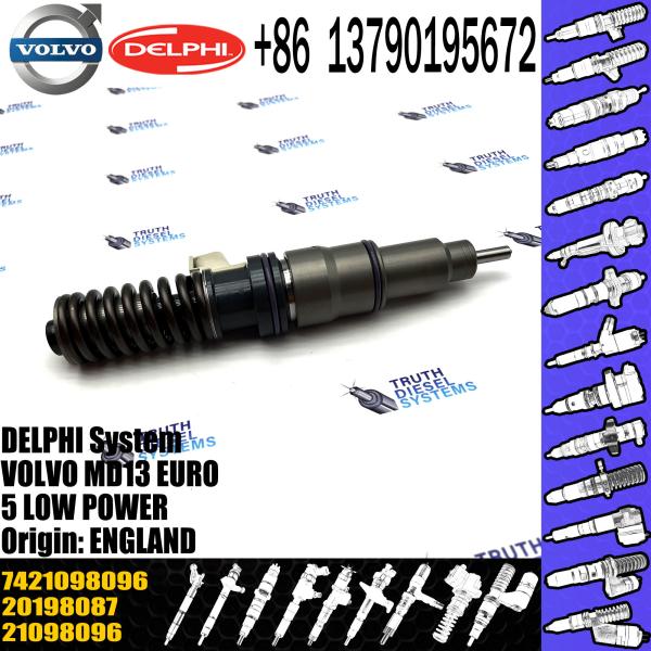 Injetor de combustível diesel 21098096 7421098096 7421340616 20198087 85003268 E3.18 para a BAIXA POTÊNCIA do EURO 5 de VOL MD13