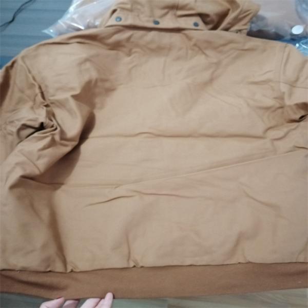 fogo 12oz - a edredão resistente do inverno de Duck Canvas Jacket Cotton Windproof franco alinhou revestimentos