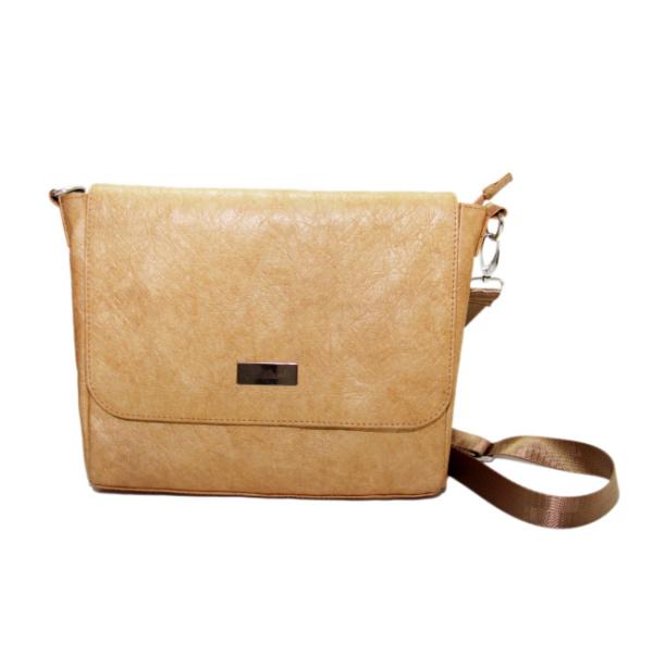 Casual Mens Crossbody Messenger Shoulder Bag Recycled Washable Dupont Tyvek Paper