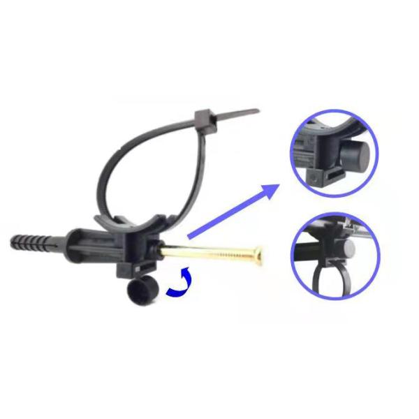 Cable Tie Wall Nail Clip Electrical Cable Clamp Suspension Clamp Expansion Pipe Wall Cable Clamp