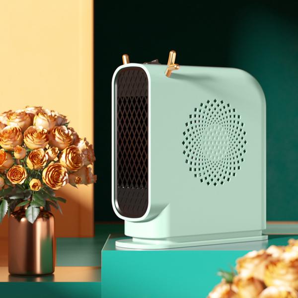 Installation PORTABLE Winter Indoor 500W Mini Desktop Retro Electric Heater Household