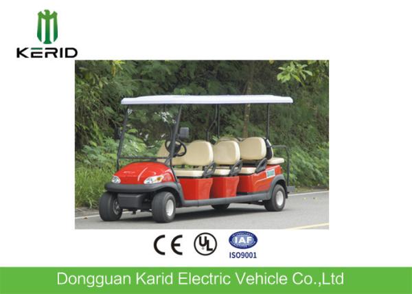 48V / 4KW DC Motor Electric 8 Seater Golf Buggy Battery Operated Curtis Controller