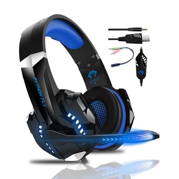 Waterproof Xbox And PC Gaming Headphones With Soft 120 Degree Adjustable Microphone
