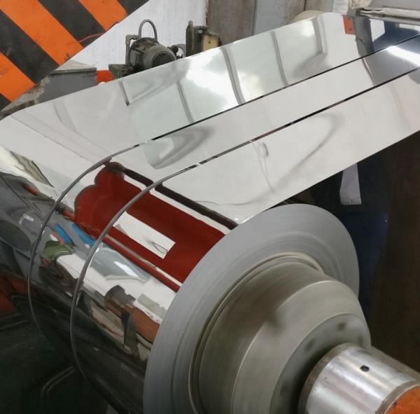 SS440c Slit Stainless Steel Coil Strip 1mm Thickness HL Surface