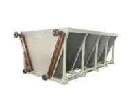 Refrigeradores Mojado-secos de la forma de V con el sistema de espray directo de agua para el sistema de enfriamiento de Bitcoin