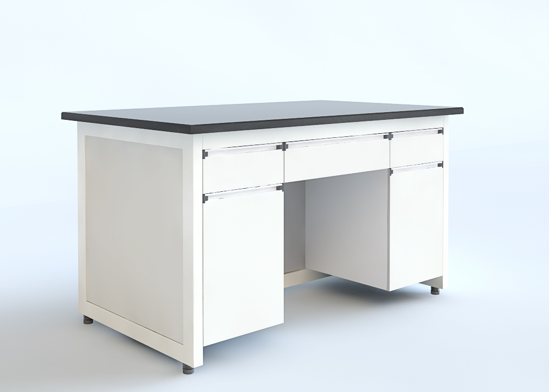 Customized Lab Work Bench Steel Wood Modular Lab Table For University School Hospital Living Room
