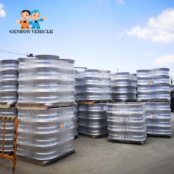 11R22.5 10 Hole 22.5Inch Aluminum Trailer Wheels For Axles