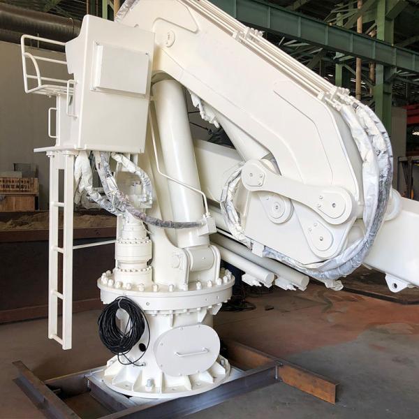 CCS, BV, ABS Approved Compact 1-20T Marine Ship Hydraulic Folding Telescopic Crane