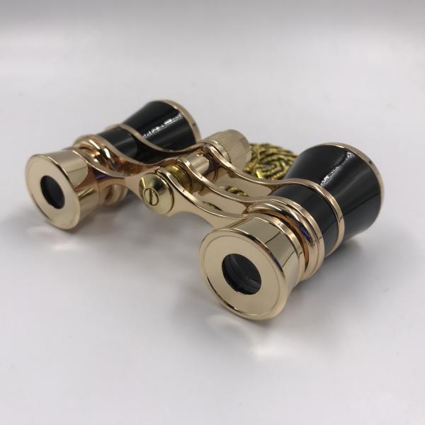 Foreseen Theater Opera Glasses 3X25 Binoculars Chain Metal Gift Binoculars For Lady