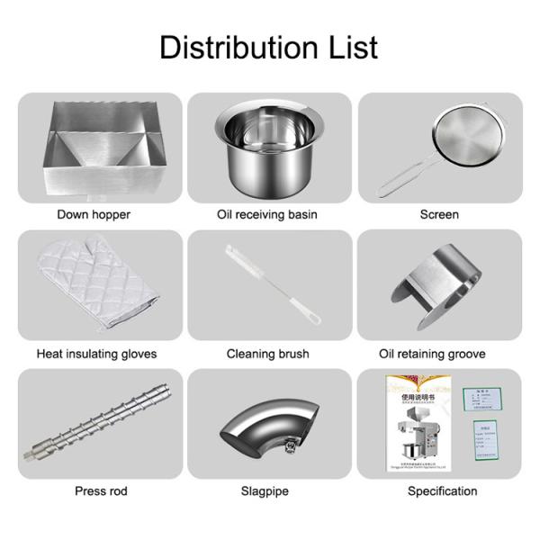 Factory Supply Cold Press Oil Machine Hydraulic Almond Sunflower Walnuts Peanut Sesame Oil Press Machine