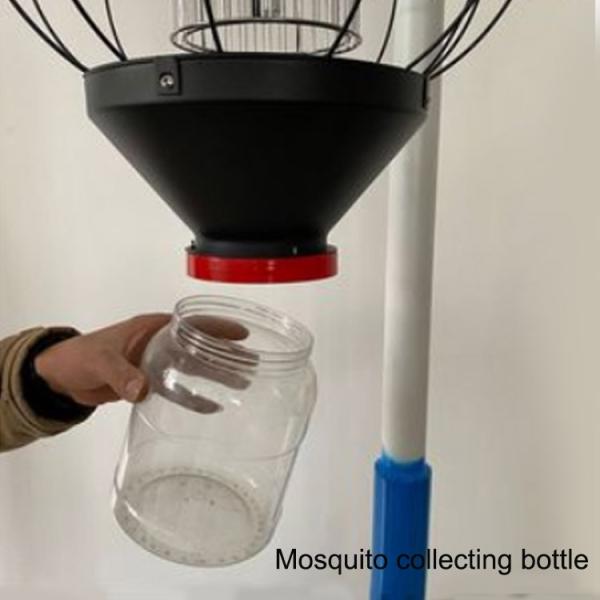 Solar Lantern Mosquito Killer Lamp Outdoor Courtyard Waterproof Orchard Insect Killer Farm Fly Killer With Pole