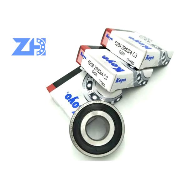 6204-2RS Deep Groove Ball Bearing 20x47x14mm Double Seal ABEC-3 BearingIn