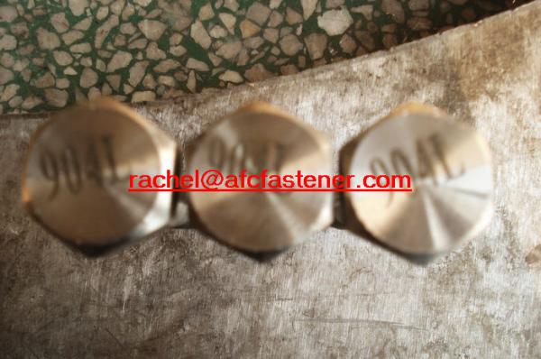 Hex bolt  Inconel625 GH3625 GH625 W.Nr 2.4856 NA21 UNS N06625 bolt NiCr22Mo9Nb