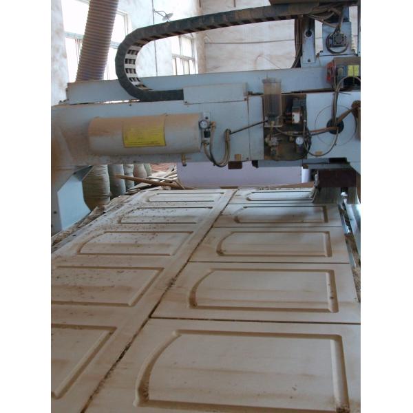 PVC Thermofoil Modern Kitchen Cabinet Doors High Density With 408*618mm Size