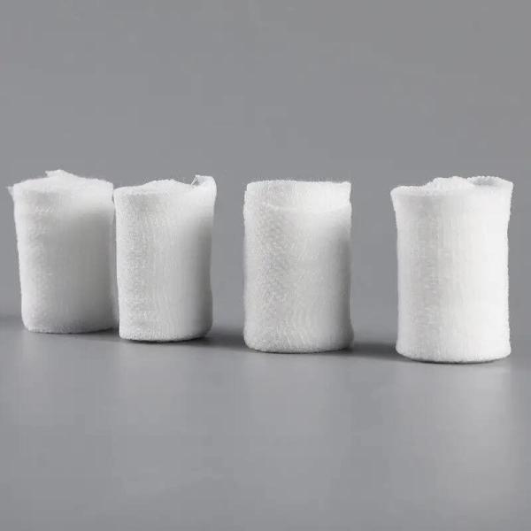 First Aid Bandage High Quality Thick Sterile Surgical Gauze Cohesive Crepe Elastic Medical Gauze Roll