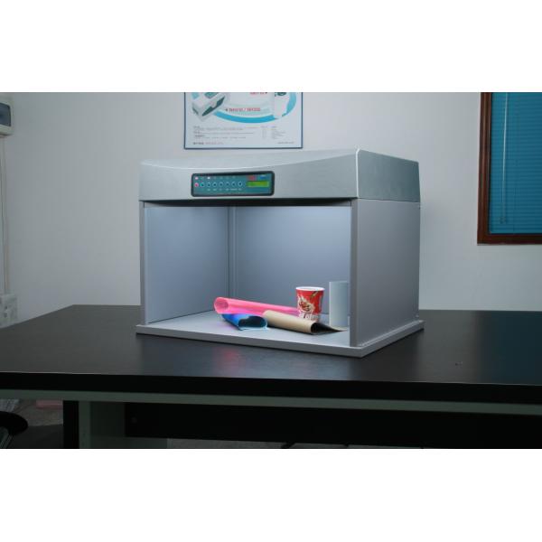 N7 Gray Painting Silk Color Check Light Box With D65 F TL84 UV CWF 5 Light Sources