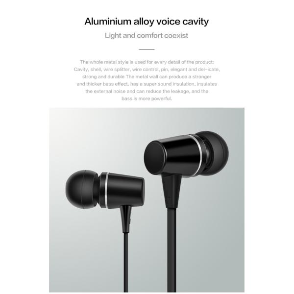 FCC Approved 10mW In Ear Wired Earbuds 1.2M For Cell Phone Laptop