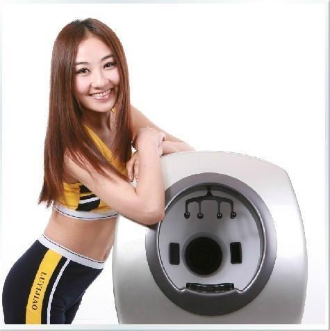 Cosmetic Spa High quality 3d touch screen facial skin analyzer machine