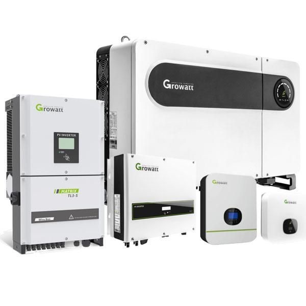 On-grid Solar Inverter Growatt 2 MPPTs Single Phase 7kW-10kW AC/DC Inverter for Home