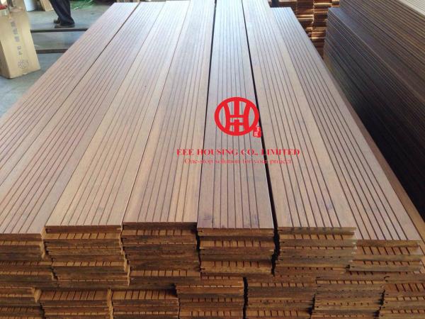 Long Lifetime Terrace Decking, Bamboo Decks For Garden / Balcony, Durable Bamboo Flooring & Decking