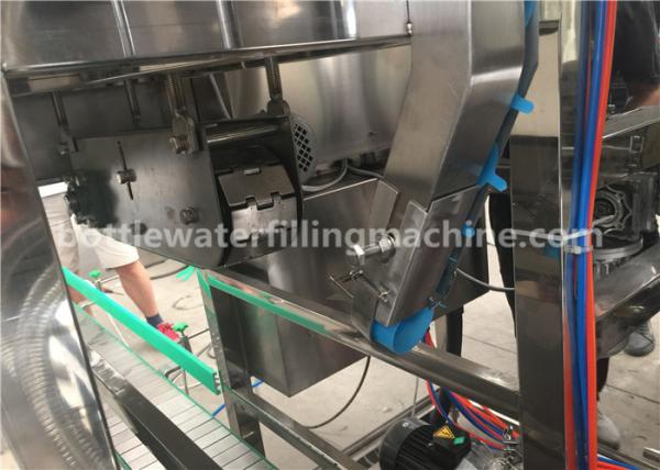19 Liter Water Jar Filling Machine , Complete 5 Gallon Water Bottling Line