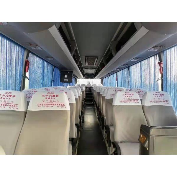 2009 o ônibus usado do ano 53 assentos usou o motor diesel usado ZK6129HD do condicionador de Bus With Air do treinador de Yutong