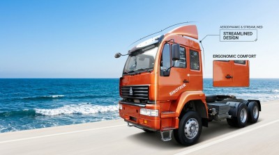 Tractor Truck SINOTRUK Golden Prince 6X4 Euro2 336HP ZZ4251N3241W