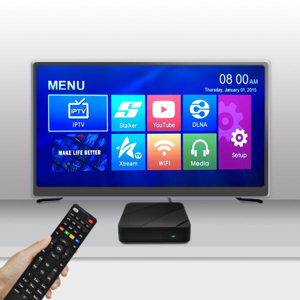 ERI Linux 1080p TV Box with 100M Ethernet and 2.4G WiFi