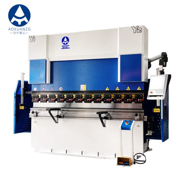 110T 2500MM Hydraulic Press Brake CNC Folding With Delem DA53T