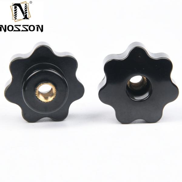 Black Oxide Finish Healthcare T-Head Plastic Knob for Easy Clamping and Tightening in Automotive Industry