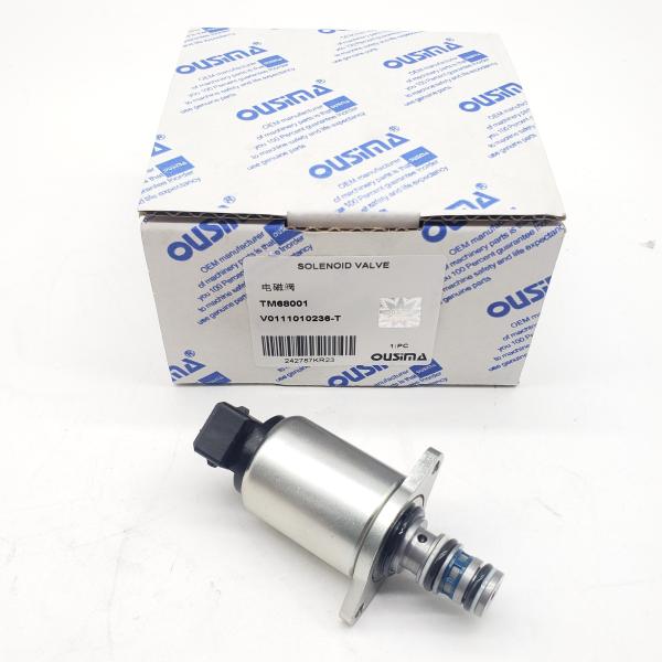 Válvula solenoide TM68001/V0111010236-T para máquinas excavadoras