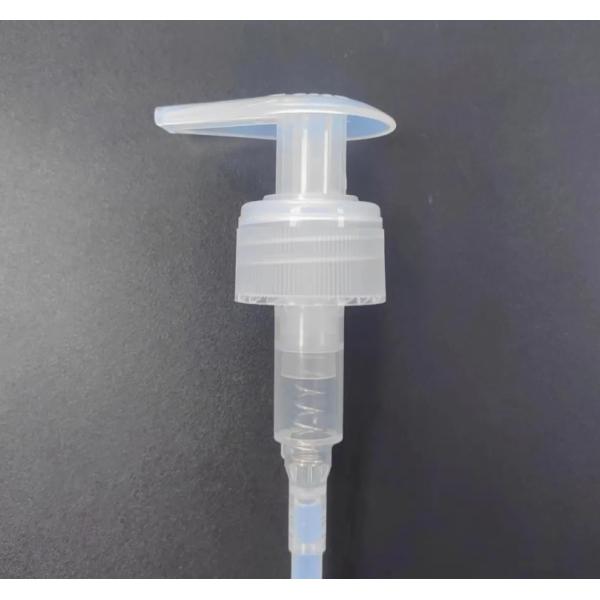 Pompe à lotion tout plastique, nouveau type, distributeur de pompe à liquide à ressort en plastique, pompe à crème et shampooing K202-7