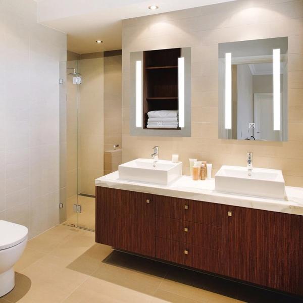 Professional Makeup Led Bathroom Cabinet With Shaver Socket For Medicine Or Vanity