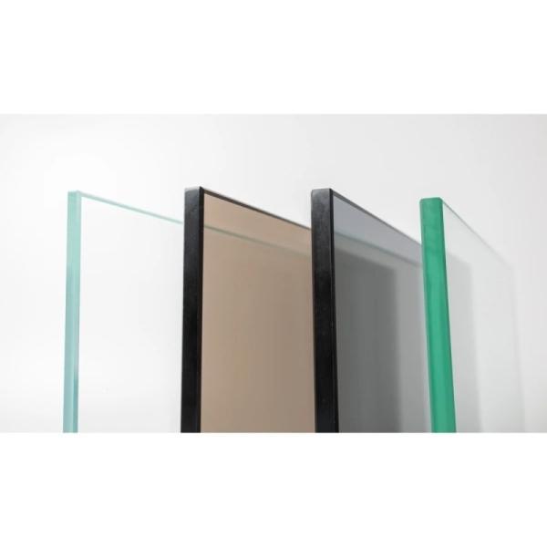Solid Structure Glass Color Mirror Decorative Glass Clear or Tinted Made Float Glass
