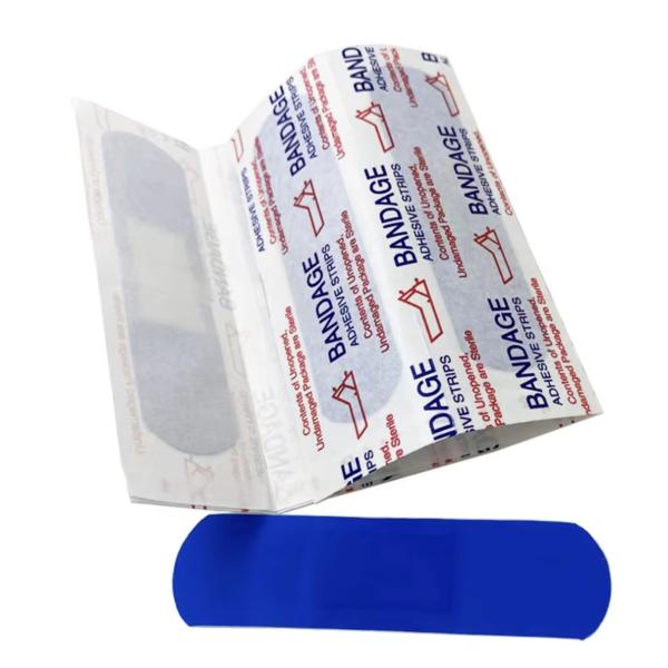 Produits de soins de plaies imperméables à l'eau Adhésif Bandage PE Band Aid 70x20