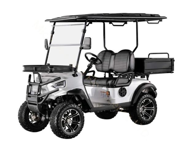 Caça fora da estrada 4 lugares Carrinho de golfe elétrico 4 rodas Standard Club Car