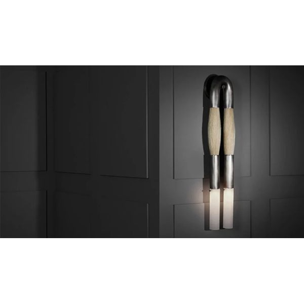 Copper Decor LED  Bedroom Corridor Hotel Living Dining Room Horsehair Sconce Wall Lamp  (WH-VR-148)
