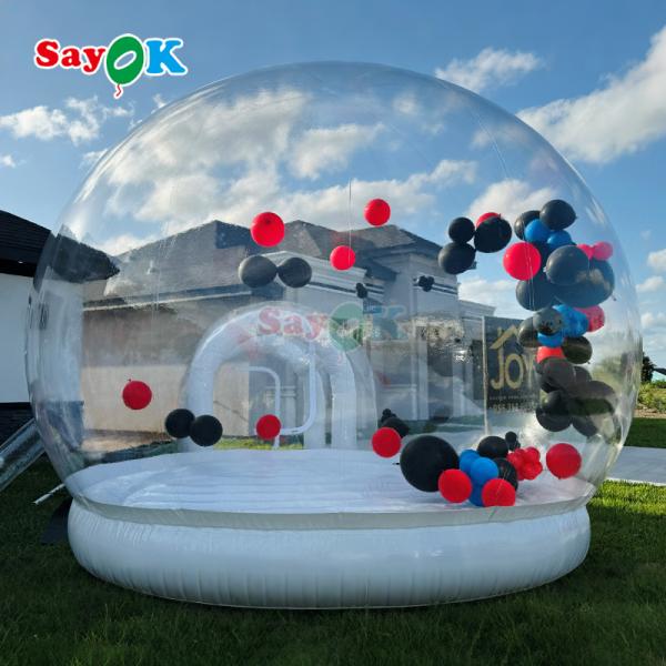 Sayok Customized Transparent Bubble House Balloon Inflatable Air Tent for Outdoor Parties