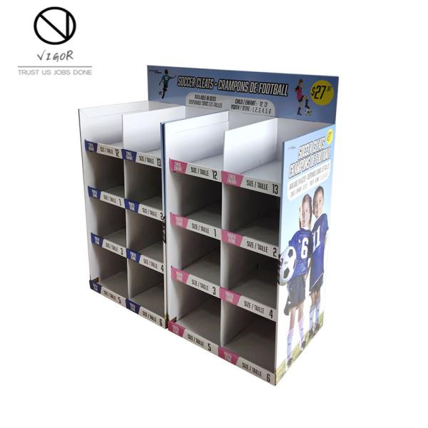 3-Tier Retail Racks for Sport Shirt Display Commercial Sectional Display Furniture