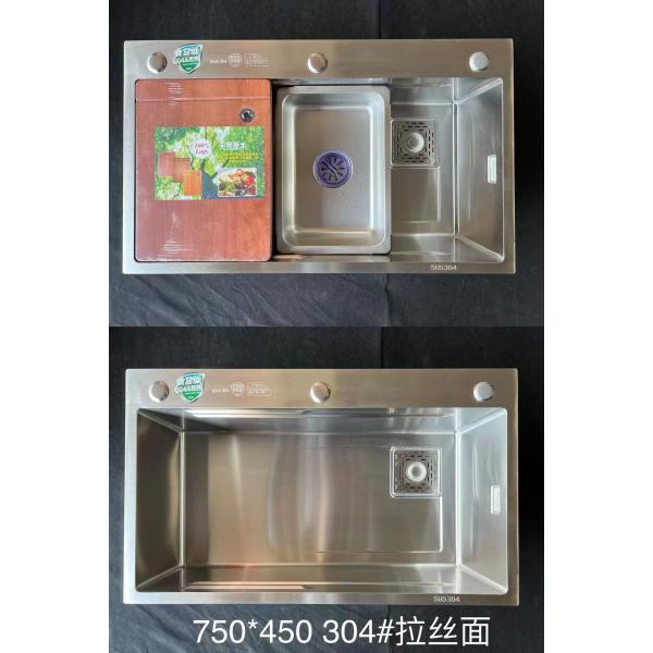 36 Inches Cabinet Size Drop-in Kitchen Sink and Performance with 1 Bowl