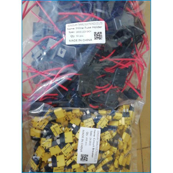 E39 E38 E37 Circuit Breaker Resettable Fuse Holder Splash Proof Auto Inline Fuse Holder 12AWG For ATY ATO ATC Auto Fuses