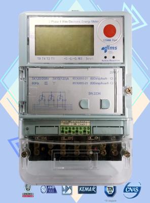 DLMS / COSEM Load Profiling Digital Kwh Meter 2.5 KG Prepaid Electricity Meters