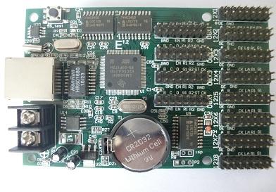 Cartão de controle conduzido eletrônico de poupança de energia da exposição para única/tri cor