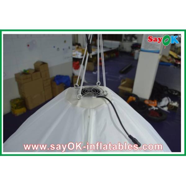 Украшение освещения цветастой партии раздувное, шарик диаметра 2m раздувной светлый