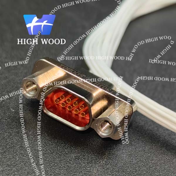 Rectangular Electrical Connector J30JHJ9ZK00D01 L=300MM