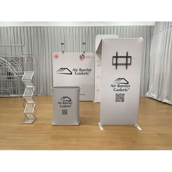 3x3m Lightweight Trade Show Booth With Modular Fabric Panels