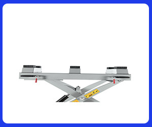 Nueva energía EV batería plataforma de elevación de vehículos de tijera elevación 1000Kg 2200lbs