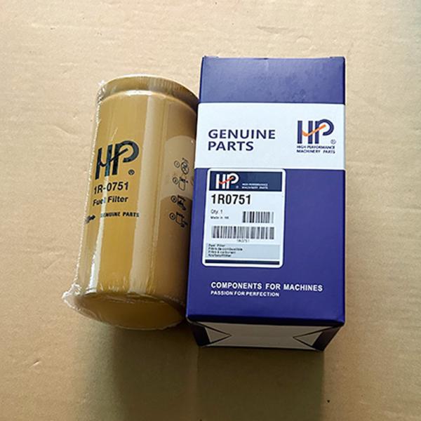 Filtro de combustível para escavadeiras 1R0751 1R-0751 1R0750 1R-0750