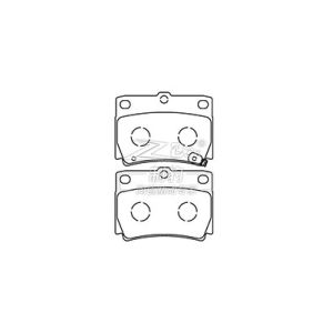 Mitsubishi Pajero, керамическая тормозная панель, D733, MN102626,R